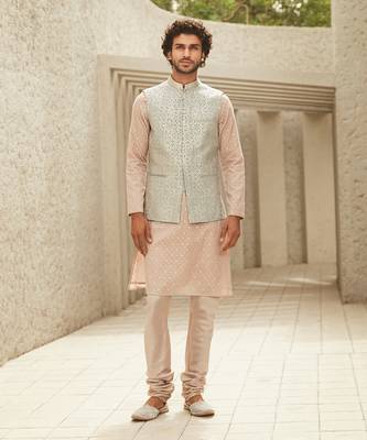 The heritage pret peach kurta set 1