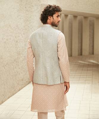 The heritage pret peach kurta set 5