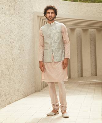 The heritage pret white jodhpuri jacket 2