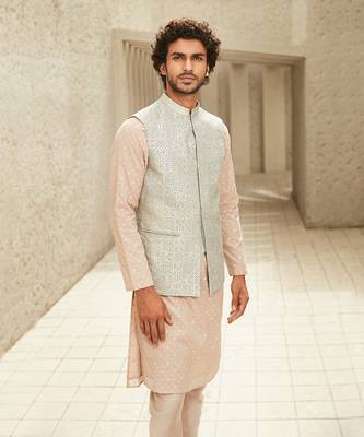 The heritage pret white jodhpuri jacket 3