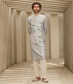 The new classic grey kurta set