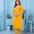 Yellow Colour Ethnic Kurti With Bottom Set For Formal Casual Looks