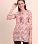 Casual Wearing Multy Colour Short Kurti for Formal Looks