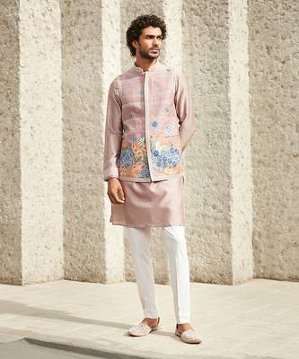 The new-age onion pink jodhpuri jacket 1