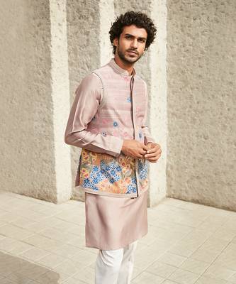 The new-age onion pink jodhpuri jacket 2