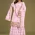 Pink Colour Heavy Partywear Palazzo Dress For Wedding Season