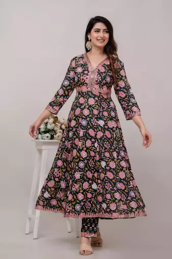 Green Colour Fancy Reaymade Salwar Kameez For Ethnic Party