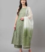 Pista Colour Girlish Partywear Dress For Trendy Looks
