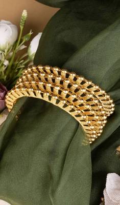 Traditional South Indian Gold Plated-Plated Bangles Set 1
