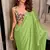 BOLLYWOOD STYLE DESIGNER SATIN SILK SAREE PARTY WEAR SAREE EXCLUSIVE SAREE WITH BLOUSE