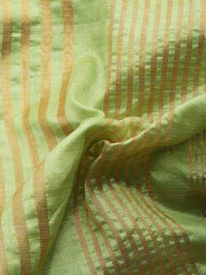 silk colorful thread embroidered saree 4