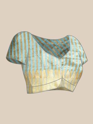 Cotton Silk Saree With Embroidery With Emple Border 5