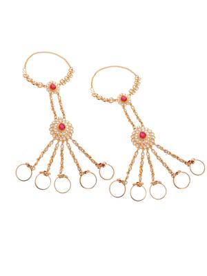 Traditional hathphool bridal bracelet 3