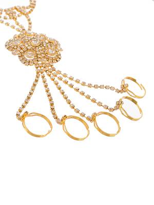American diamond hathphool bracelet 4