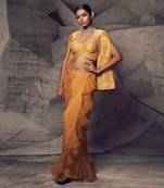 The anant genda dhoti set
