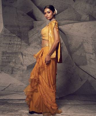 The anant genda dhoti set 2