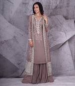The spree embroidered jacket set