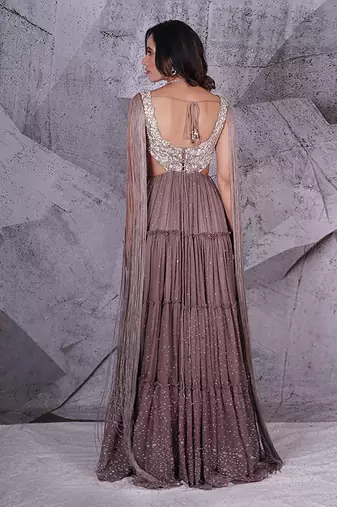 The spree embroidered anarkali