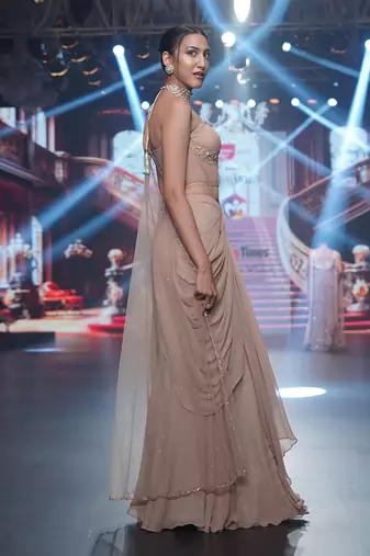 The spree corset dhoti