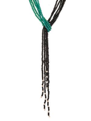 Multicolor tasselled jewellery set 3