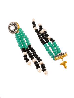 Multicolor tasselled jewellery set 4