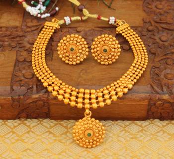 Matte finish necklace set 2