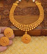 Matte finish necklace set