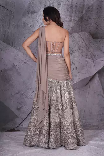 The Spree Embroidered Lehenga