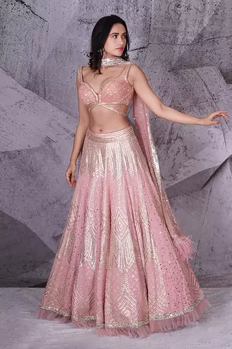 The Spree Pink Lehenga