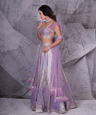 The Spree Lavender Lehenga 2
