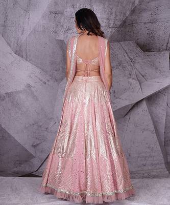 The Spree Pink Lehenga 3