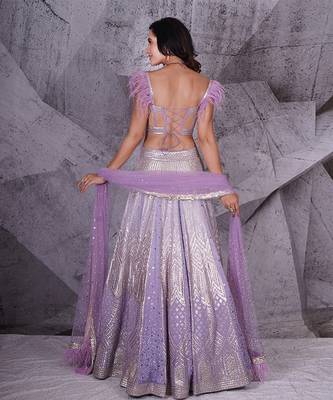 The Spree Lavender Lehenga 3