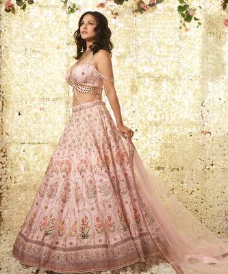 The Paisley Pink Lehenga 2