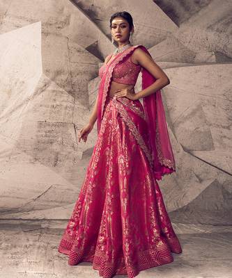 The Anant Pink Lehenga 1