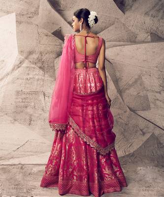 The Anant Pink Lehenga 3