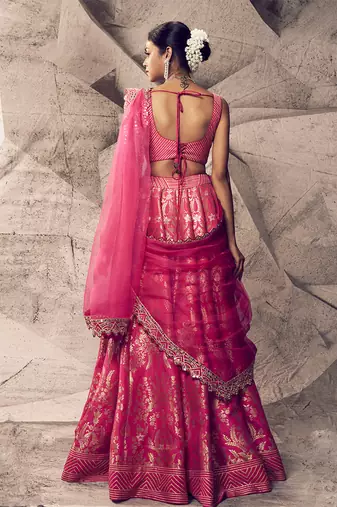The Anant Pink Lehenga