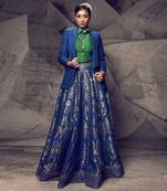 The Anant Rangrez Blazer Lehenga