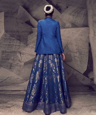 The Anant Rangrez Blazer Lehenga 3