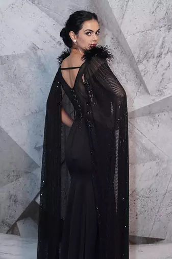 Retro black gown