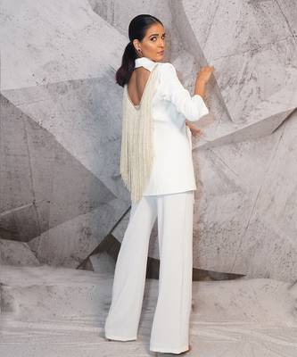 The tassel blazer set 2