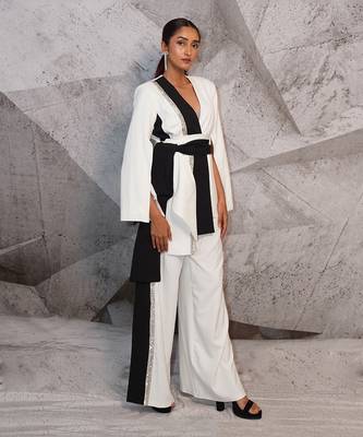 The yin-yang blazer set 2