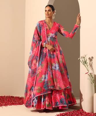 Gul Qudrat Lehenga Set 2