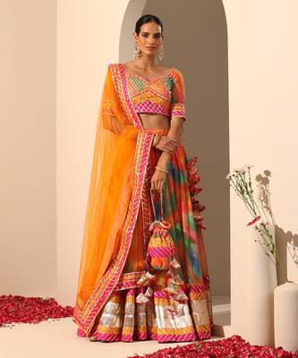 Gul Rangbirangi Lehenga Set 1