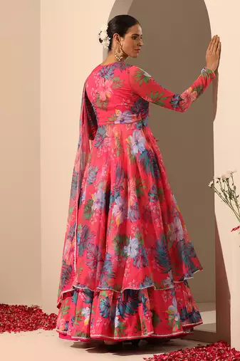 Gul Qudrat Lehenga Set