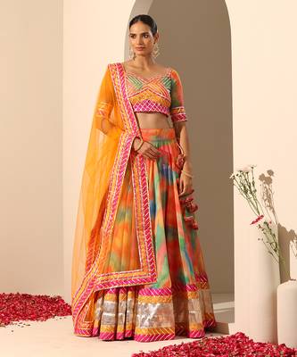 Gul Rangbirangi Lehenga Set 2