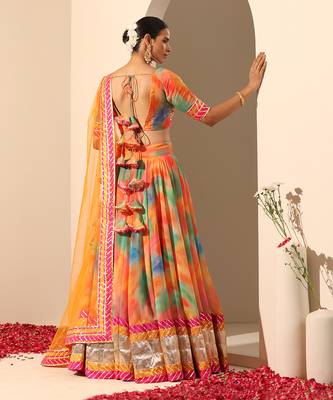 Gul Rangbirangi Lehenga Set 4