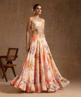 Multicolor Casual Lehenga for Women 2
