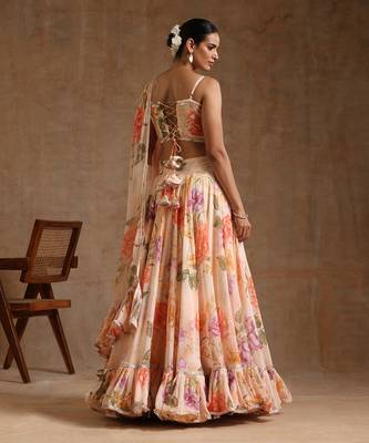 Multicolor Casual Lehenga for Women 3
