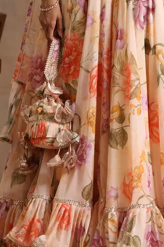 Multicolor Casual Lehenga for Women