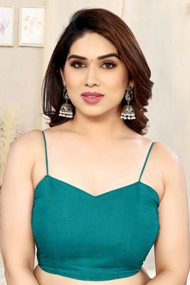 Sourbh Turquoise Chiffon Floral Printed Saree 5